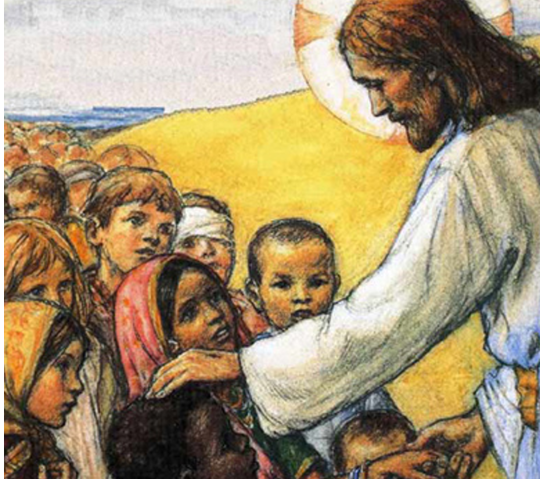 Jesus and children